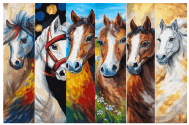 Энергия цвета: Лошади в живописи