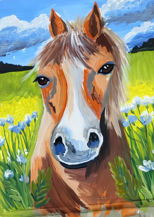 Курсы Энергия цвета: Лошади в живописи